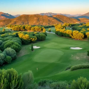 Championship golf course at Camiral Golf Resort
