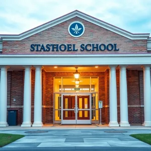 Image of Center Point High School entrance