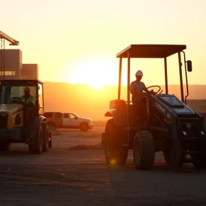 Construction workers starting early in Nevada