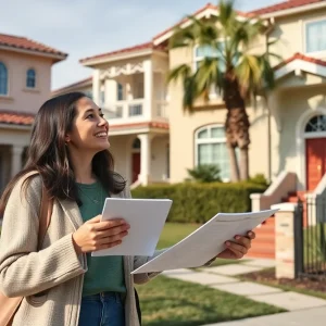 A first-time buyer walking through homes in Los Angeles, CA.