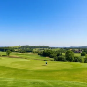 Scenic golf course at Lake of the Ozarks