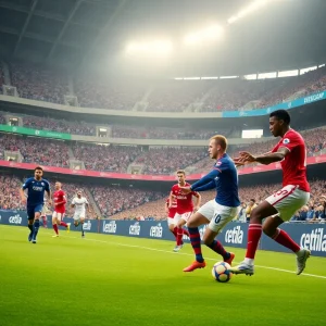 Action shot from a Major League Soccer match during the 2025 season