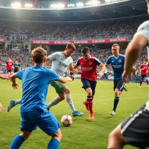 MLS All-Stars skills challenge at Q2 Stadium
