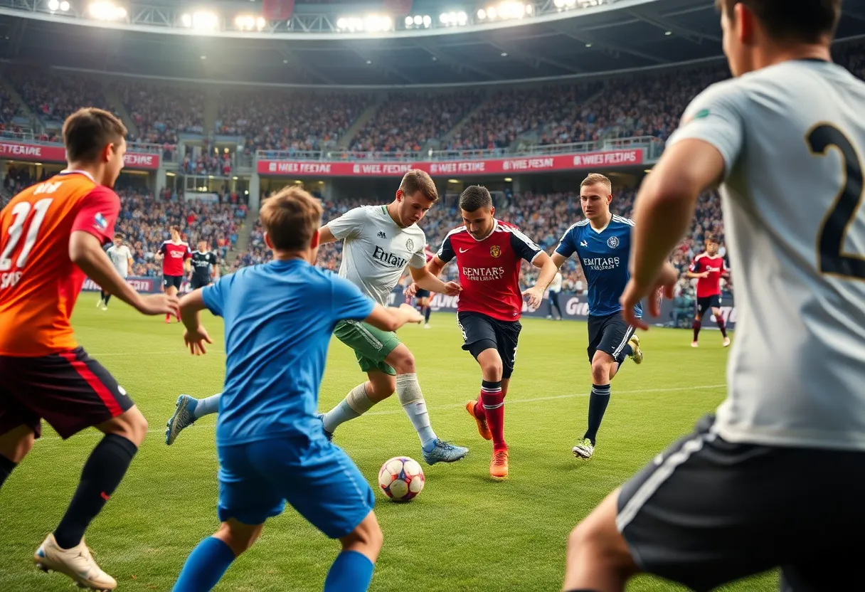 MLS All-Stars skills challenge at Q2 Stadium