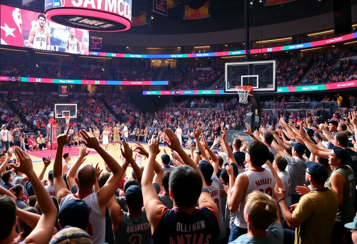 Action from the NBA 2K26 Summer League Championship.
