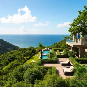 Luxurious condominiums at the Nevis Peak Residences