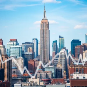 Skyline of New York City illustrating the real estate market