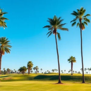 Lush fairway at Trump National Doral golf course