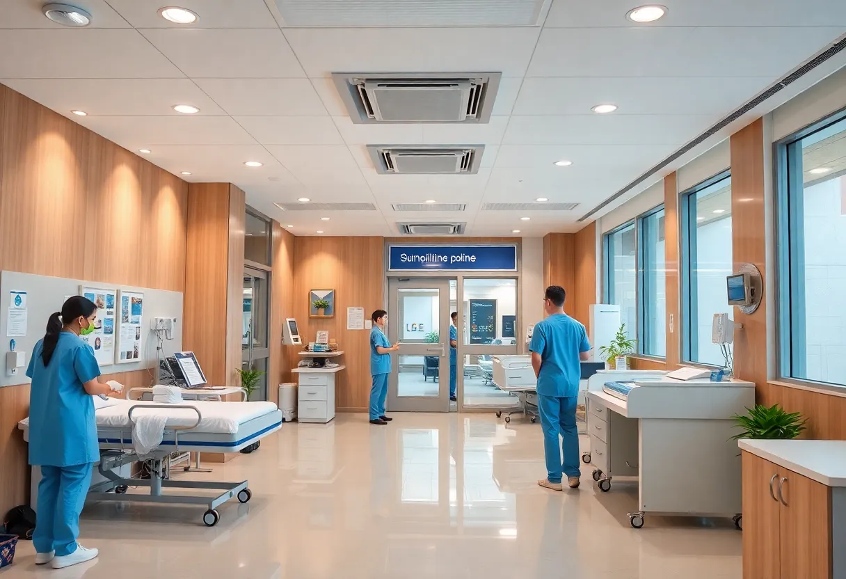 A modern healthcare facility in Thailand servicing international medical tourists