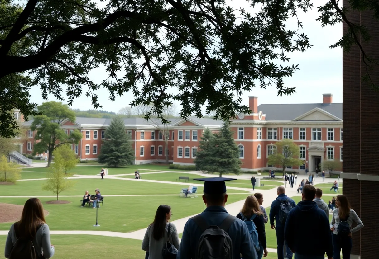 USC campus view illustrating financial uncertainty
