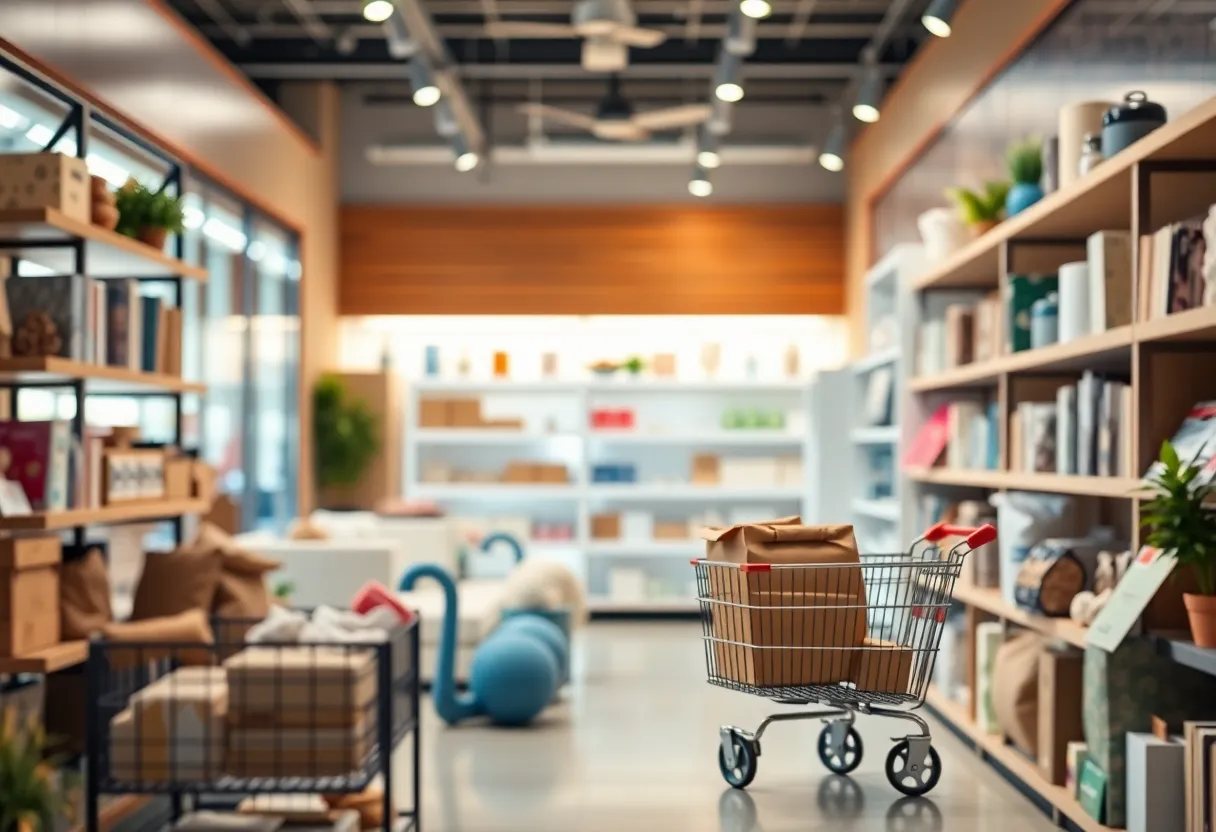 E-commerce shopping interface for Bed Bath & Beyond
