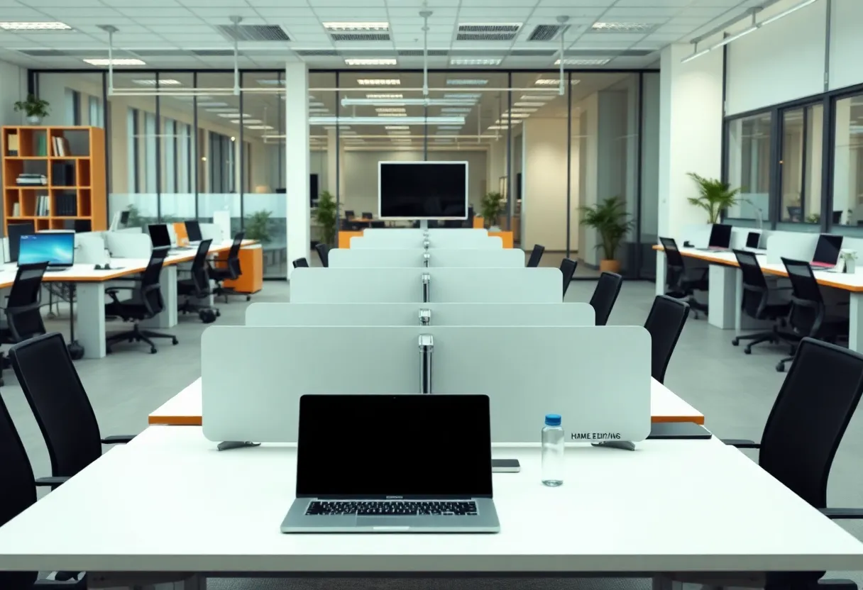 Underutilized office space in California