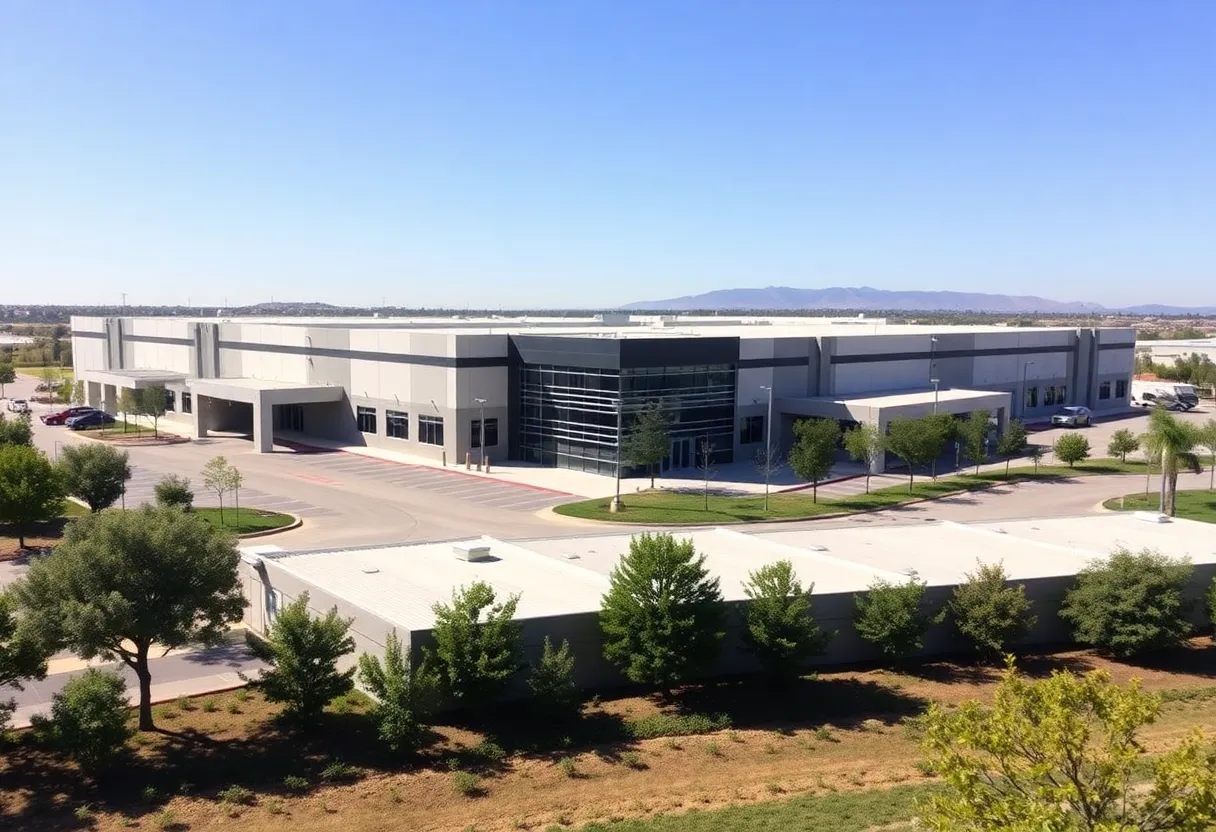 Exterior view of the D & D Industrial Center in Temecula, California