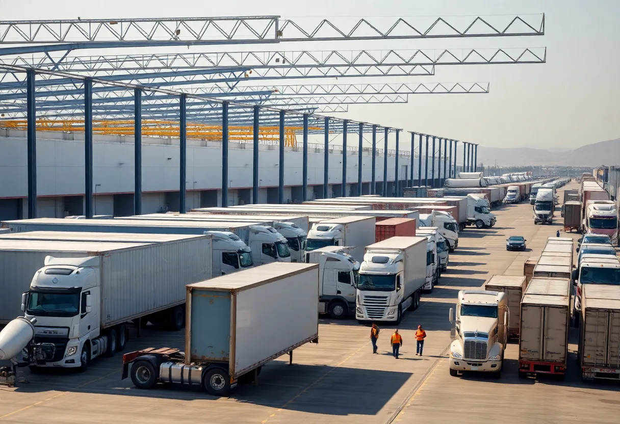 Overview of iDC Logistics new facility in Southern California