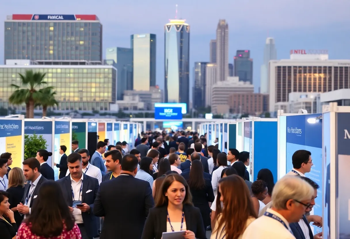Networking at Los Angeles health events