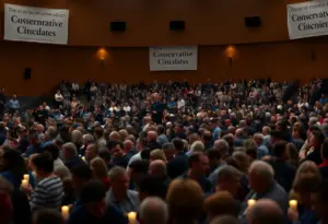 Vigil gathering in Anchorage honoring Charlie Kirk
