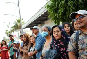 A vibrant community scene showing diversity in Southern California.
