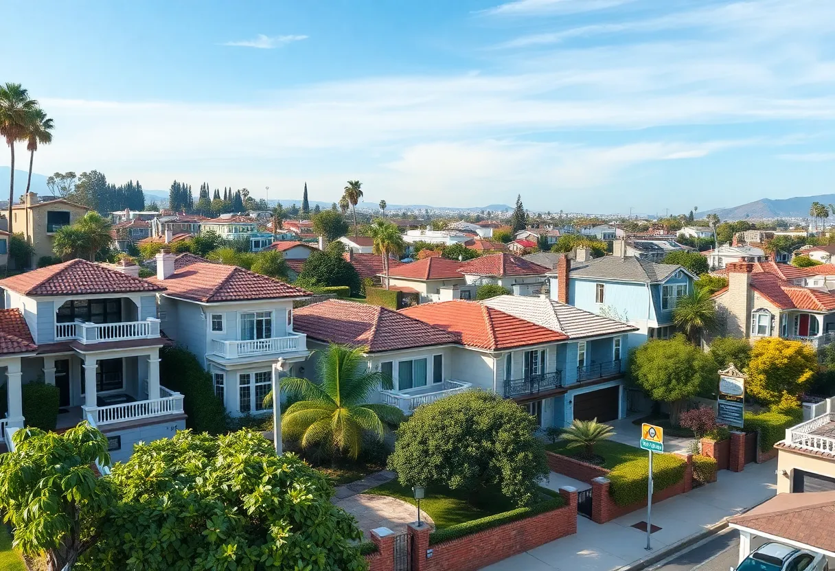 A picturesque Los Angeles neighborhood ideal for home buyers