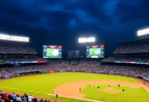 San Francisco Giants and Los Angeles Dodgers baseball game