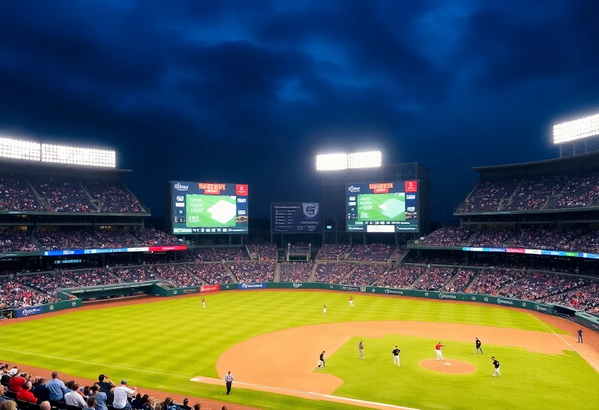 San Francisco Giants and Los Angeles Dodgers baseball game