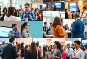 Collage of health events in Los Angeles showcasing diverse attendees and activities