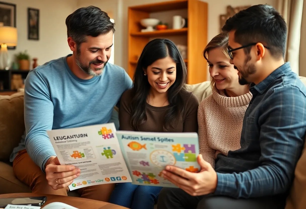 Family exploring autism treatment with leucovorin