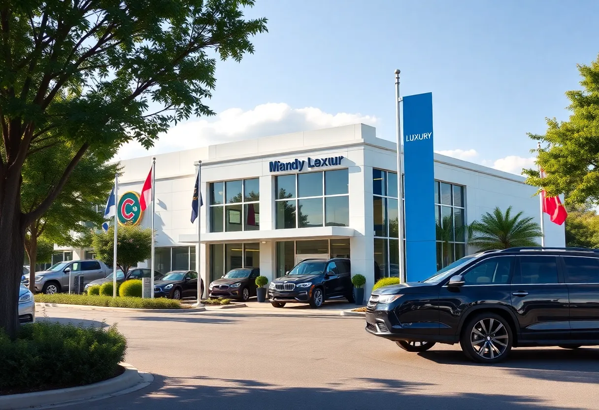 Exterior view of the Mercedes-Benz dealership in Flagstaff.