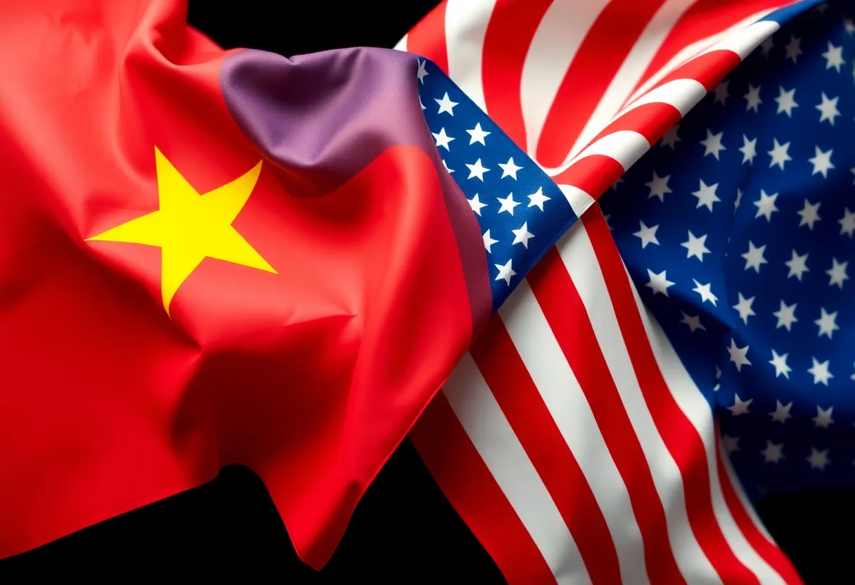 Visual representation of Vietnam and US trade relations amidst new tariffs
