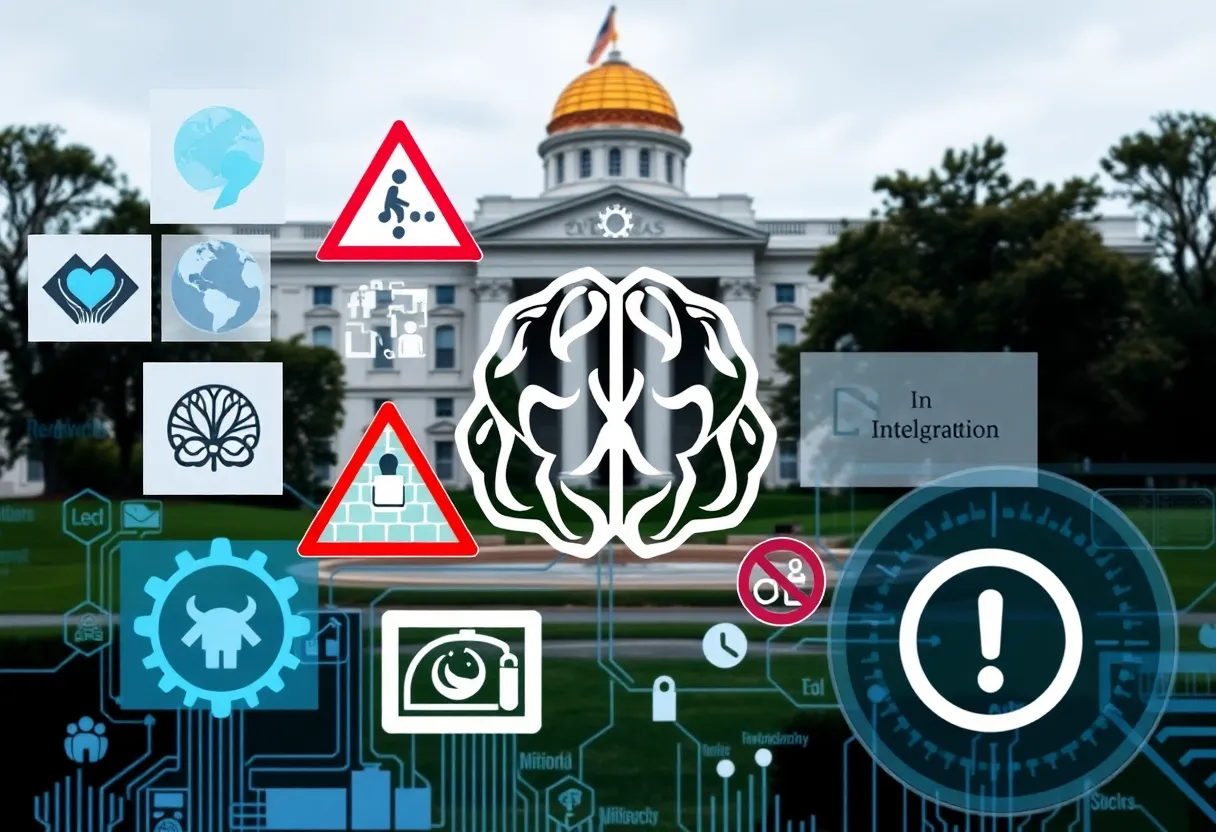 Image representing California's new AI regulation law