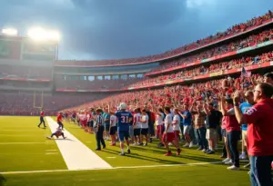 Los Angeles Chargers players practicing for their upcoming game against the Colts.