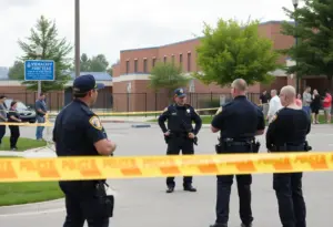 Law enforcement investigating fireworks discovery near school