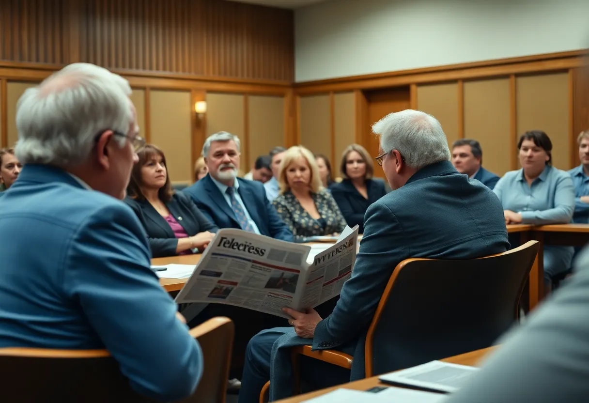 Fountain Hills Town Council meeting with community engagement