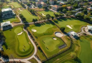 Render of new golf course in Griffith Park