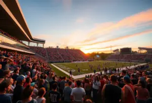 High School Football Game Atmosphere
