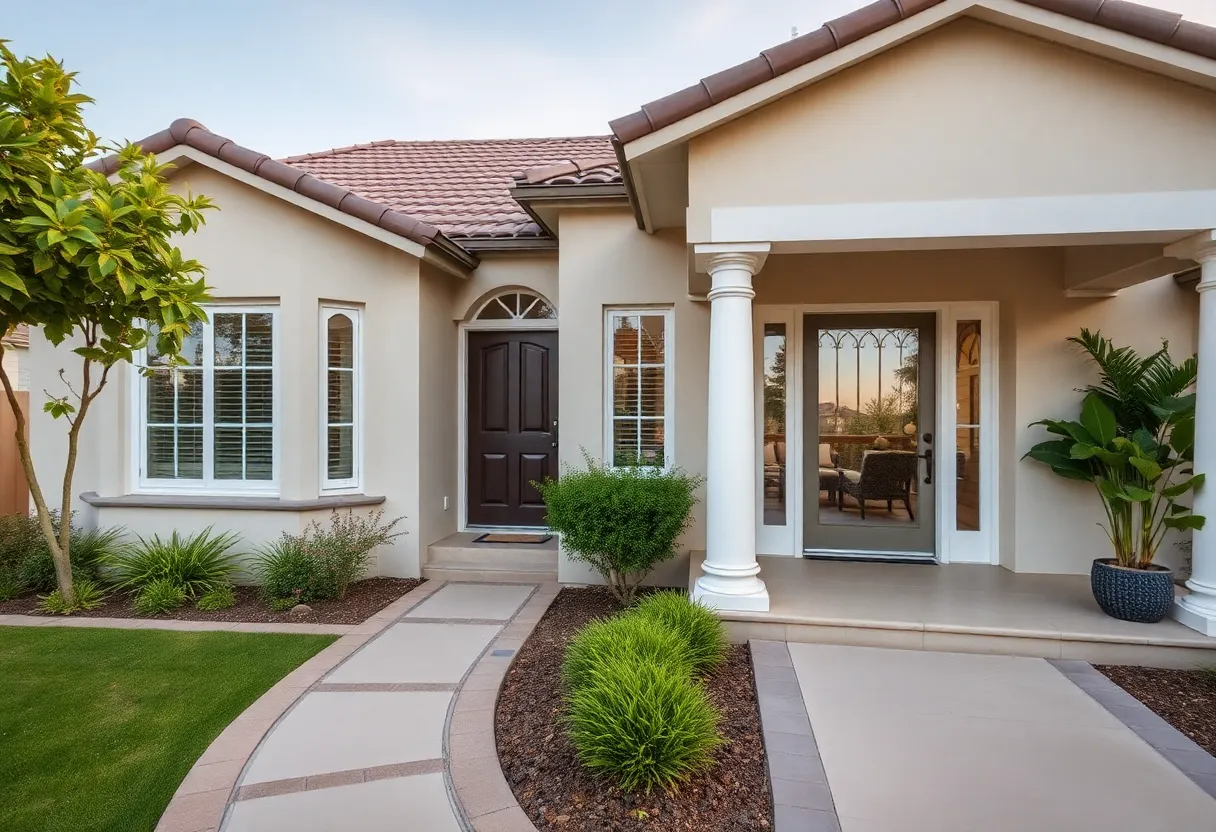 A Los Angeles home showcasing effective maintenance post-construction