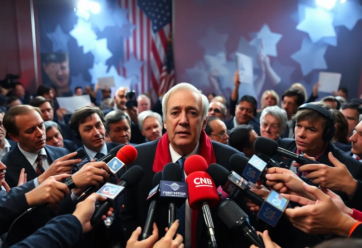 Political debate and controversy imagery