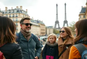 Aaron Paul and family enjoying their new life in Paris