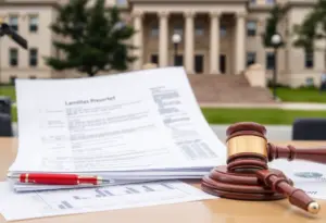 Legal documents and financial reports related to campaign finance