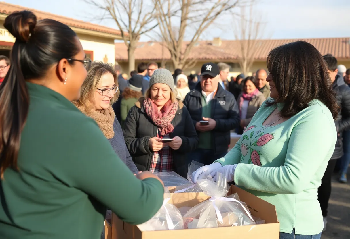 People gathering to support a nonprofit initiative in Lake Elsinore