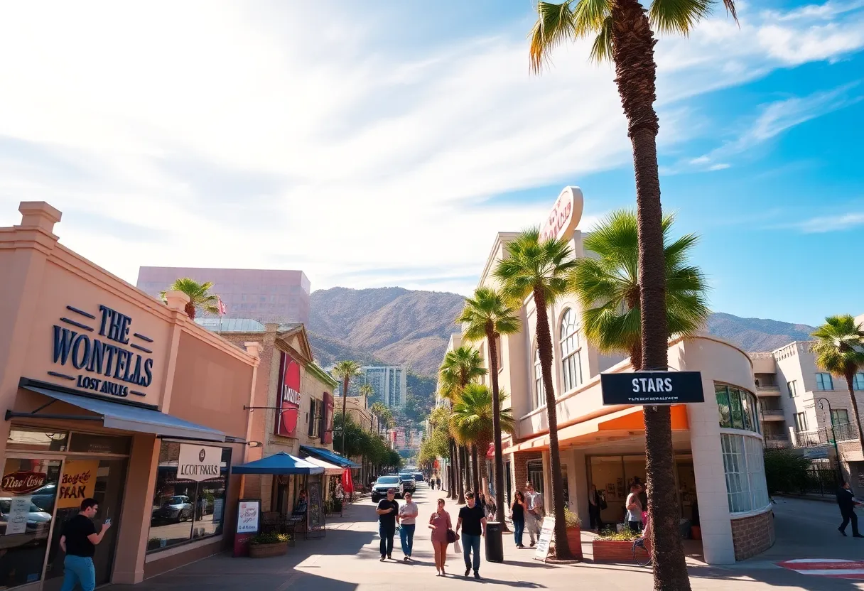 Clear skies and sunshine in Los Angeles during the weekend