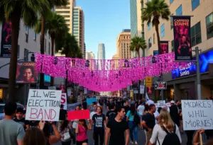 Celebration in Los Angeles honoring Orchestral Manoeuvres in the Dark