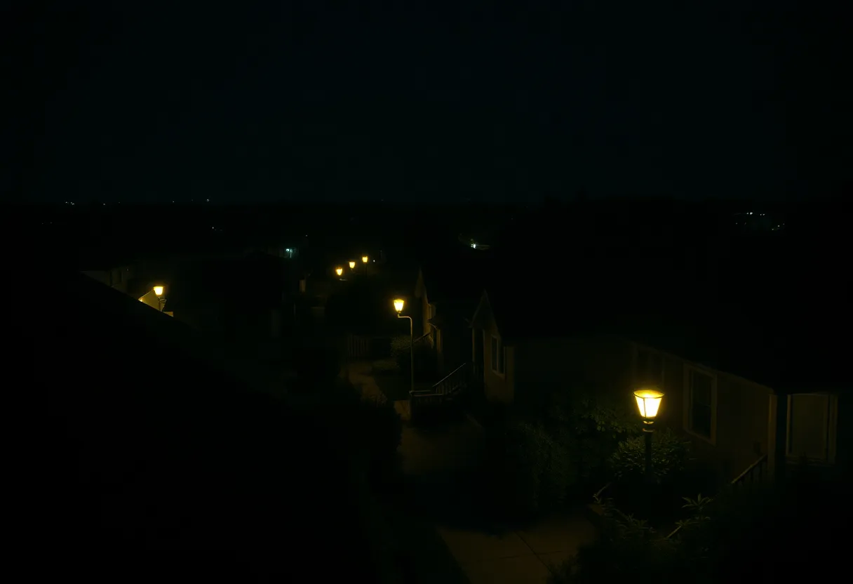 Los Angeles neighborhood affected by power outage