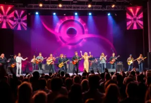 2025 Rock & Roll Hall of Fame induction ceremony with performers on stage