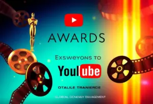 Poster of Academy Awards shifting to YouTube streaming