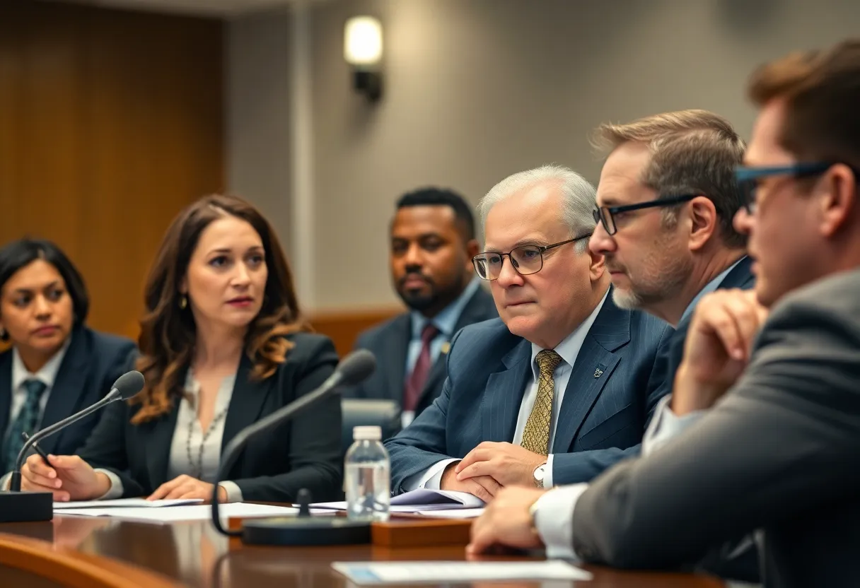 Los Angeles City Council discussing less-lethal weapons