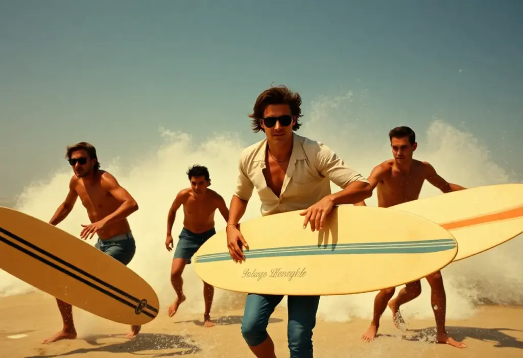 Concept art for the Point Break television series by AMC Networks