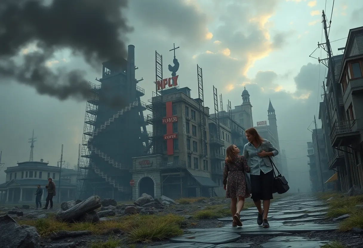 Cover art of urban fantasy novel 'The Breaking of Time'