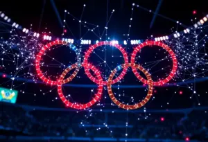 Abstract image representing accountability and transparency in sports events.