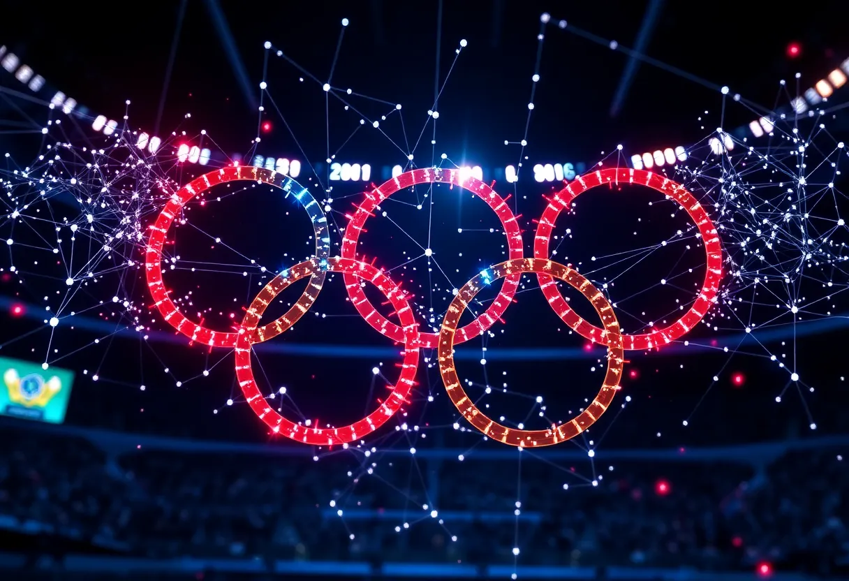 Abstract image representing accountability and transparency in sports events.