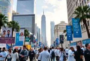 A collage of health events occurring in Los Angeles in January 2026.